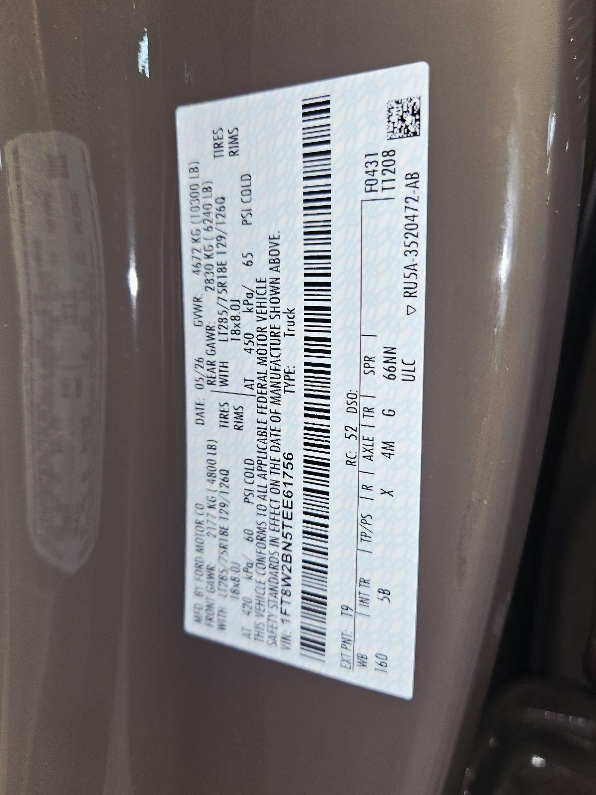 Used 2026 Marsh Gray Ford Lariat image 75