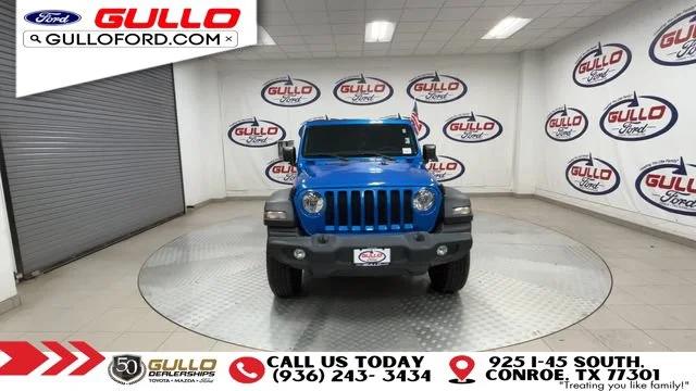Used 2023 Hydro Blue Pearl Jeep Sport S image 7