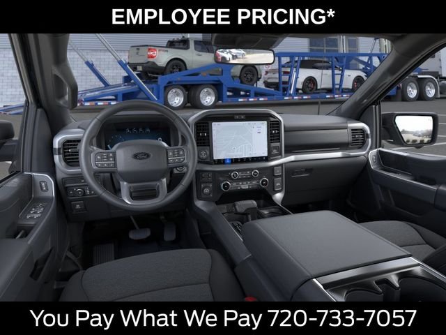 New 2026 Agate Black Metallic Ford XLT image 9