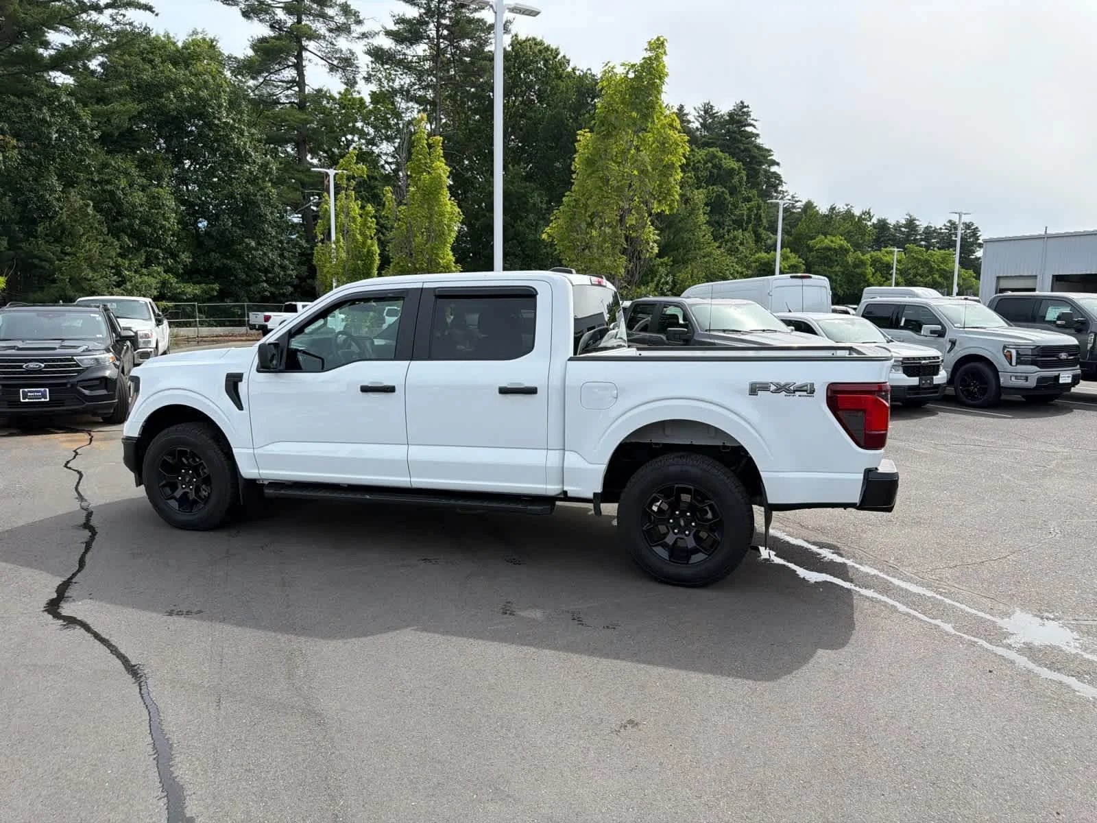Used 2024 Oxford White Ford STX image 8