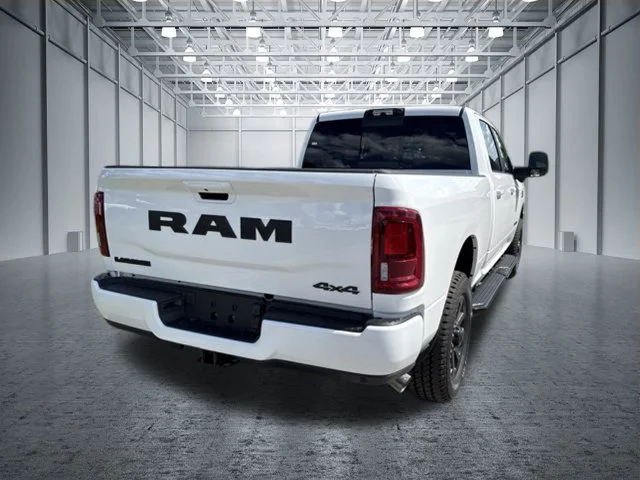 New 2026 Bright White Clear-Coat Exterior Paint RAM Laramie image 3