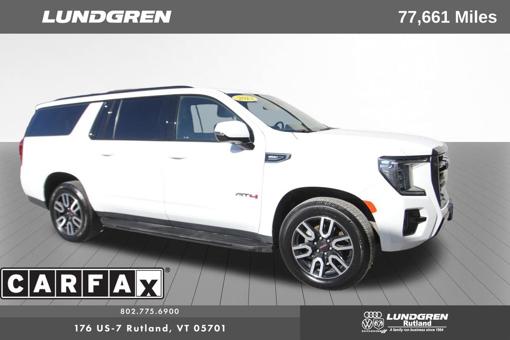 Used 2023 White GMC AT4 image 1