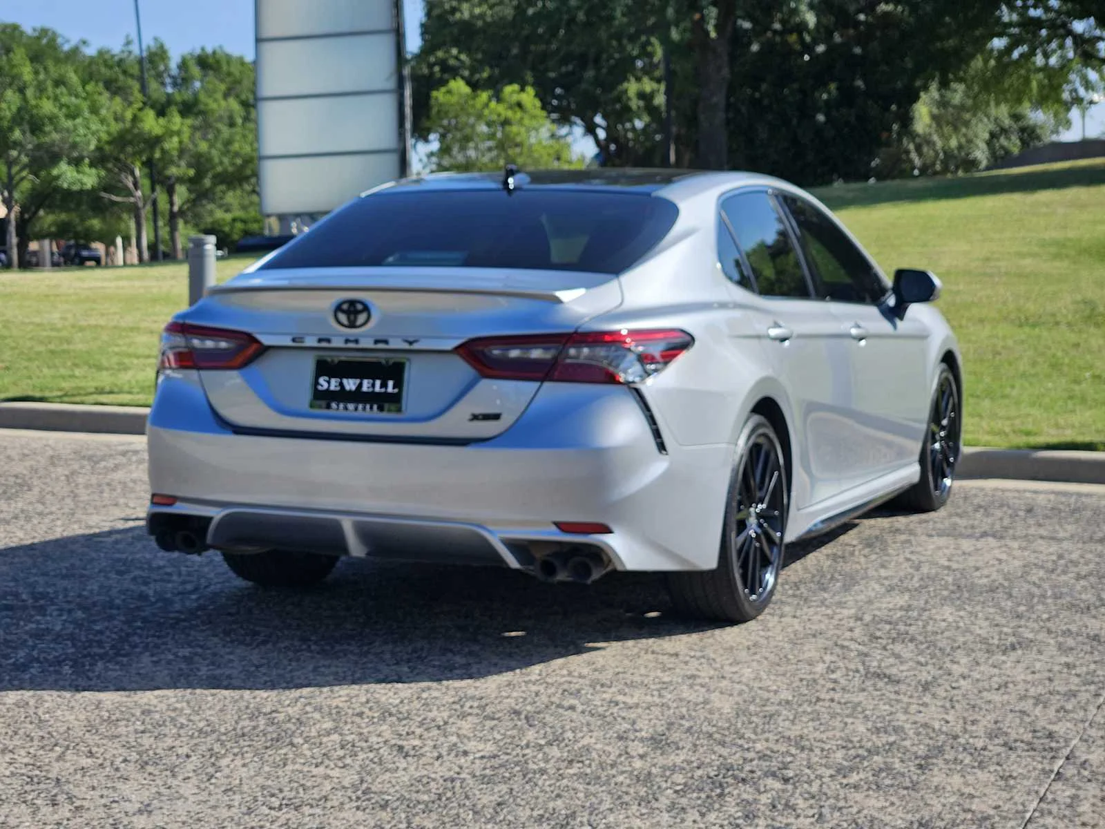 Used 2024 Celestial Silver Metallic Toyota XSE image 4