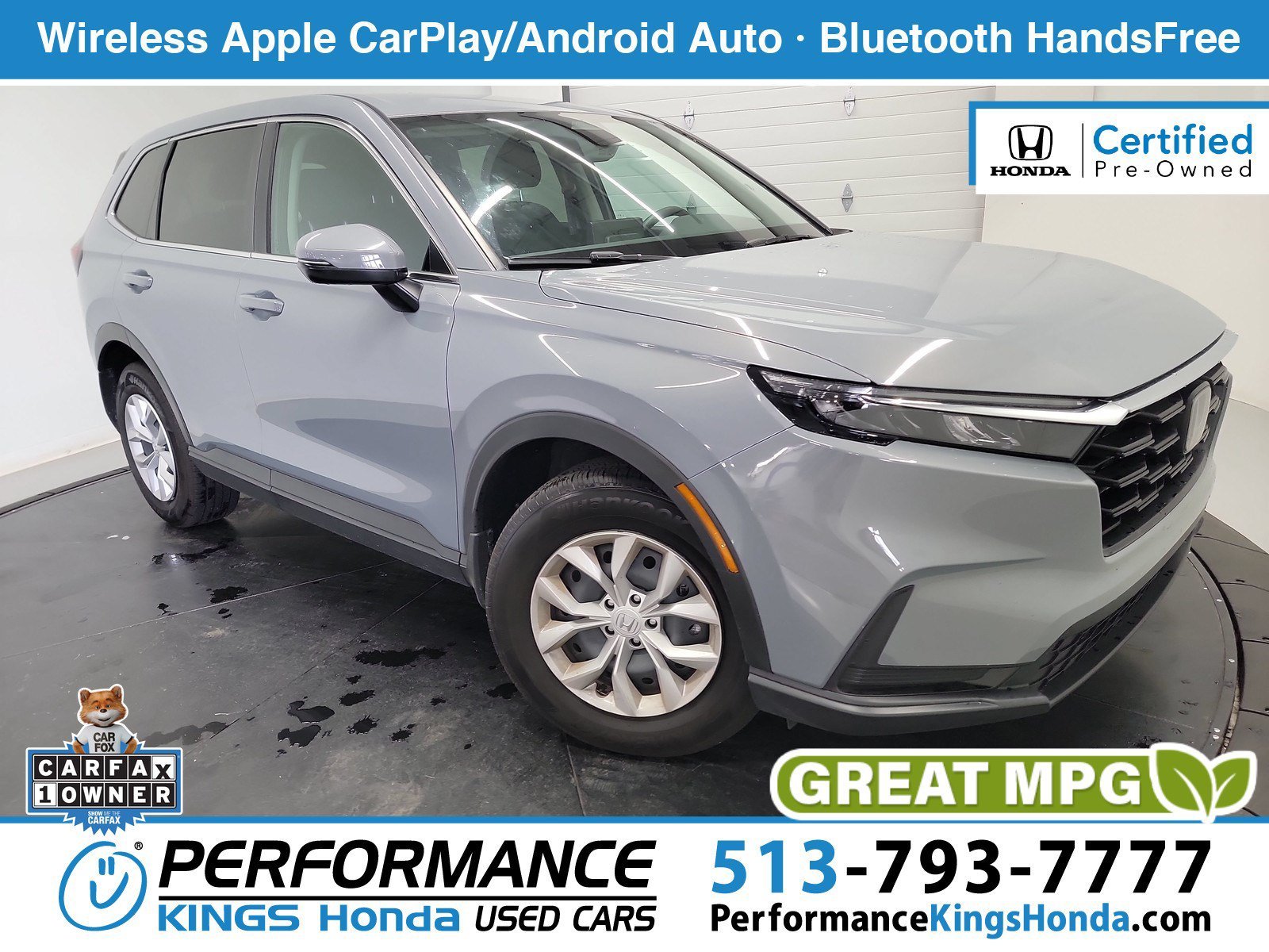 Certified Used 2026 Urban Gray Pearl Honda AWD LX image 1
