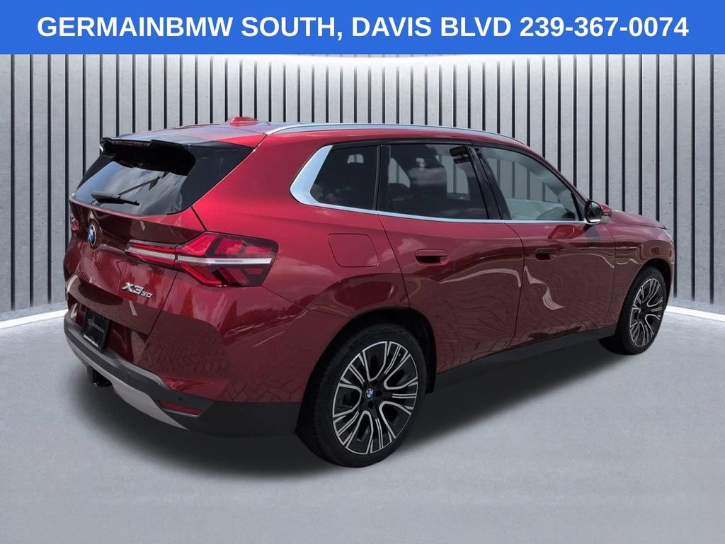 Certified Used 2025 Red Metallic BMW 30 xDrive image 5