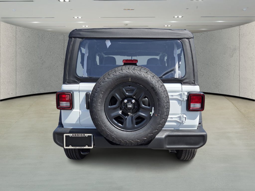 New 2026 Bright White Clear-Coat Exterior Paint Jeep Sport image 4