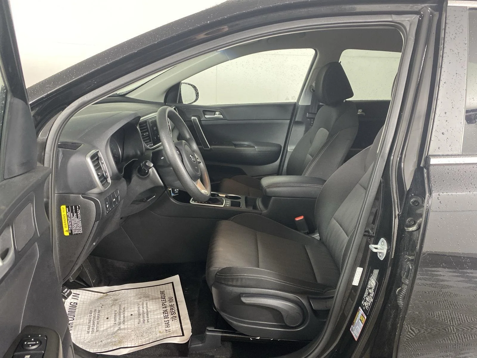 Used 2020 Black Cherry Kia LX image 13
