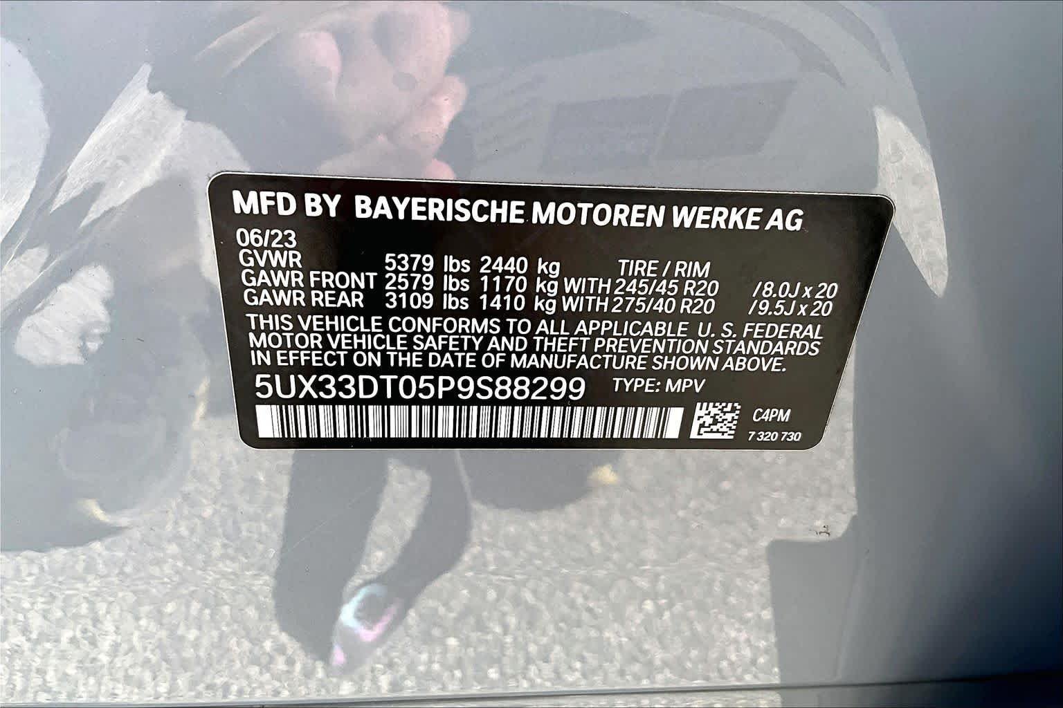 Used 2023 Brooklyn Grey Metallic BMW xDrive30i image 33