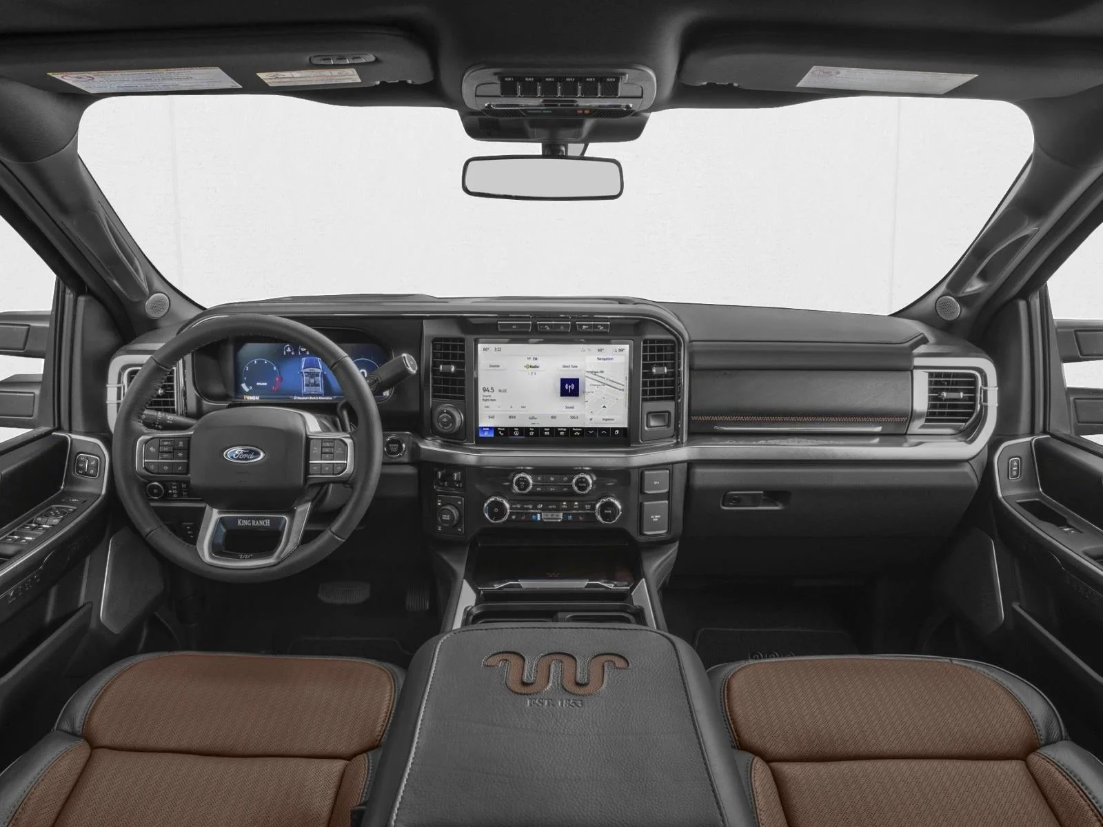 New 2027 Star White Metallic Tri-Coat Ford King Ranch image 5