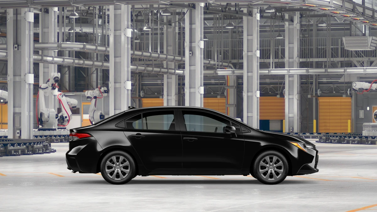 New 2026 Midnight Black Metallic Toyota LE image 12