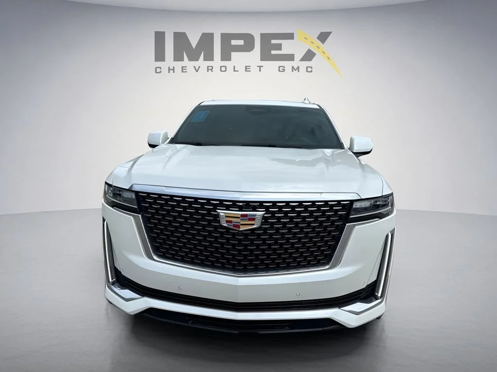 Used 2022 Crystal White Tricoat Cadillac Premium Luxury image 8