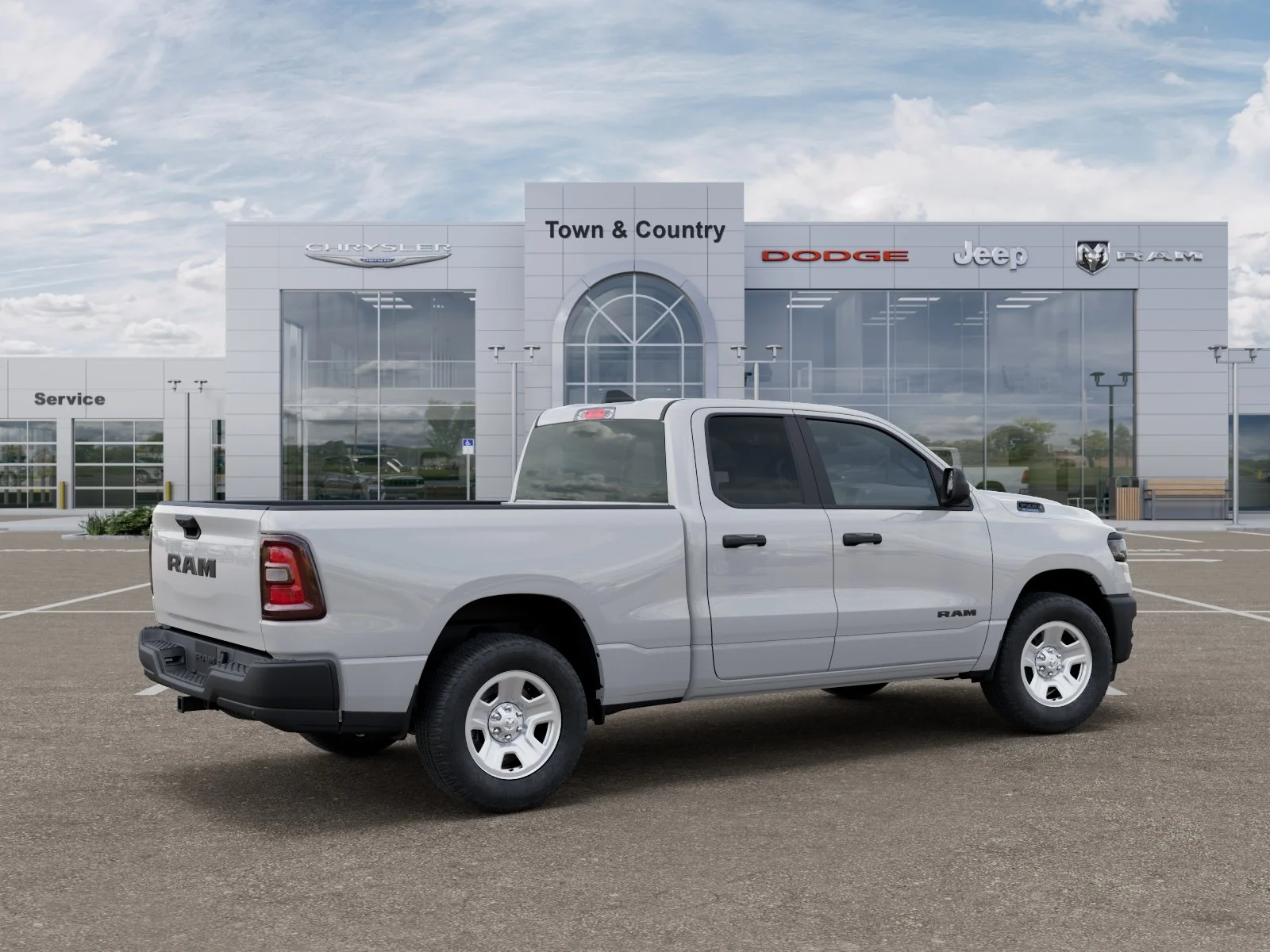 New 2026 Bright White Clearcoat RAM Tradesman image 30