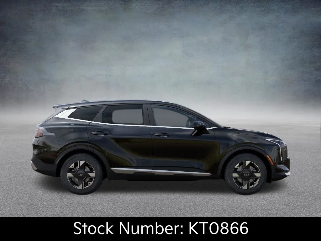 New 2026 Ebony Black Kia LX image 7