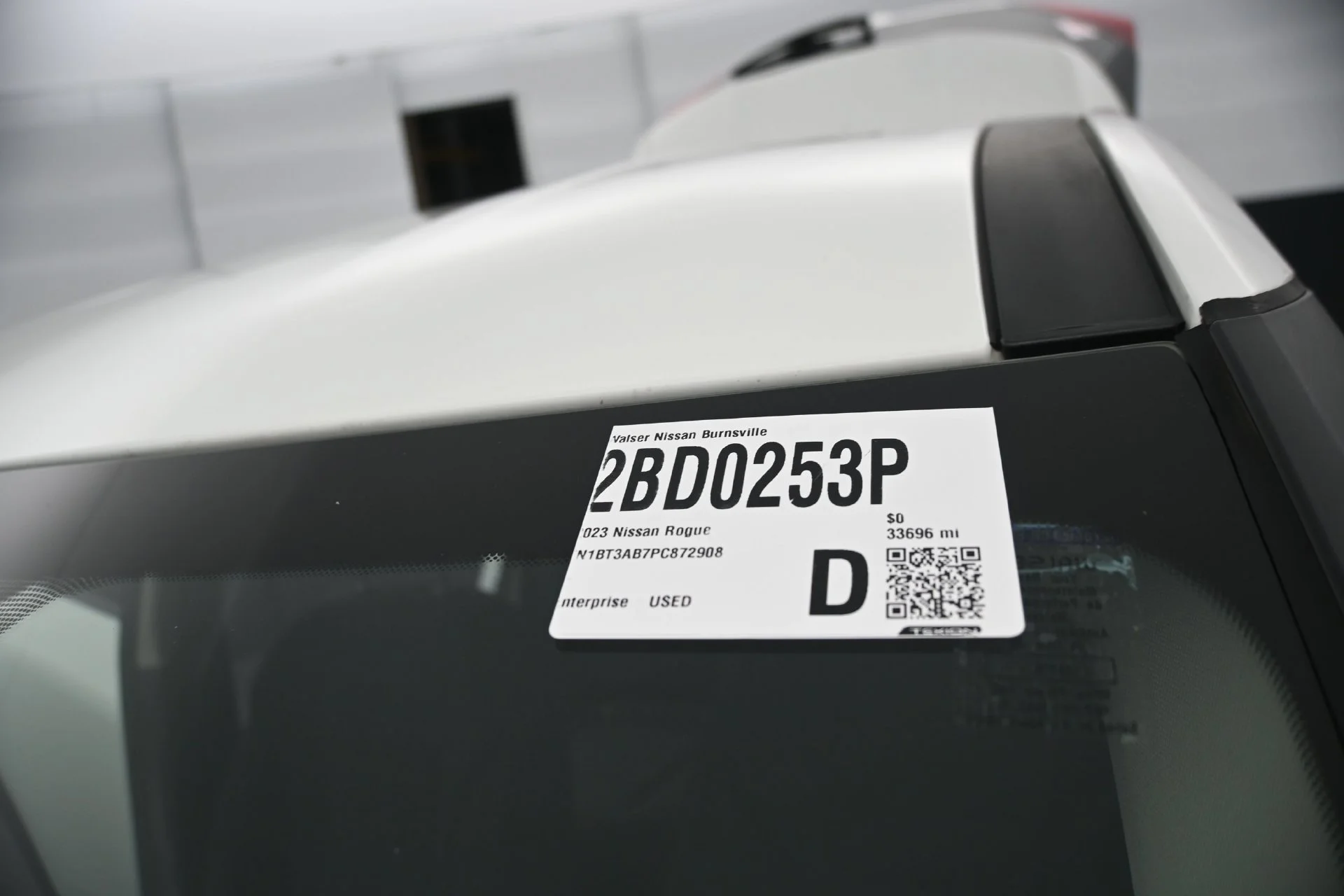 Used 2023 Glacier White Nissan S image 26