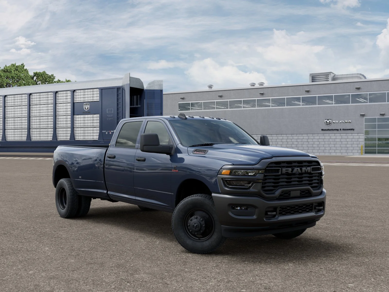 New 2026 Forged Blue Metallic Exterior Paint RAM Tradesman image 31
