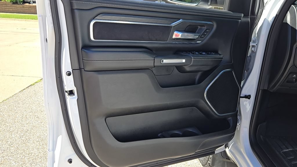 Used 2024 Bright White Clearcoat Ram Laramie image 8