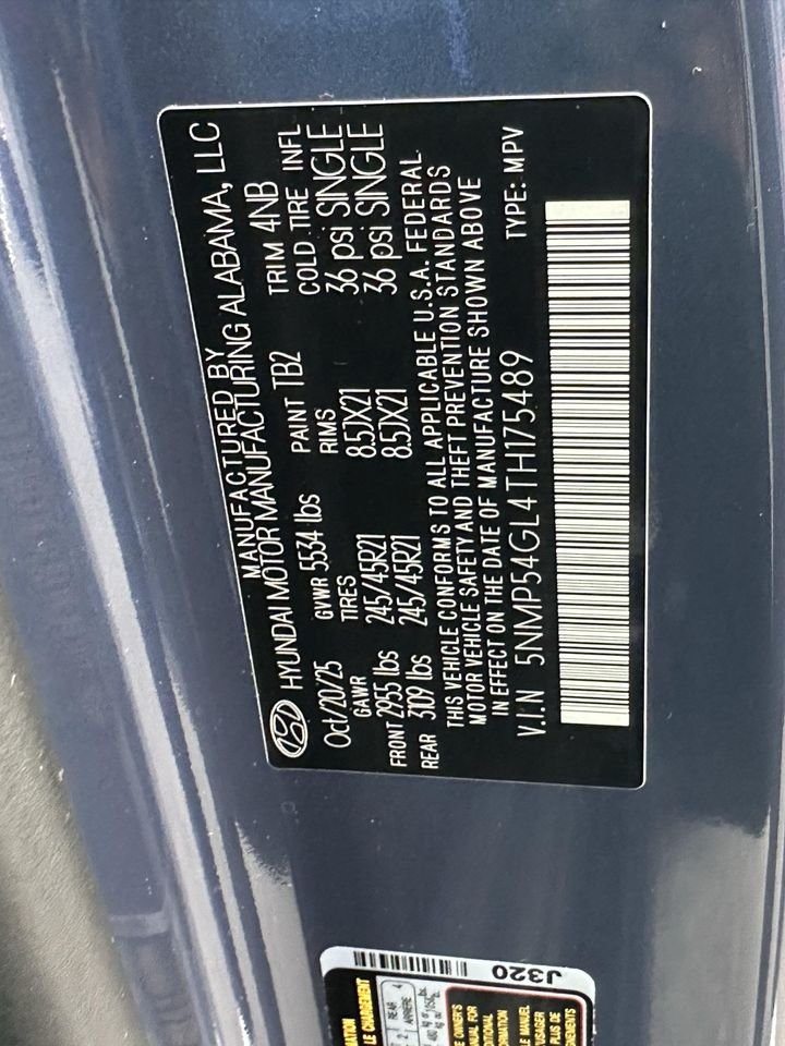 New 2026 Atlantis Blue Hyundai Calligraphy image 32