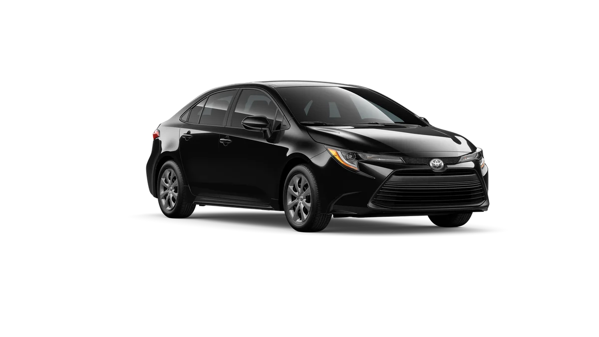 New 2026 Midnight Black Metallic Toyota LE image 15