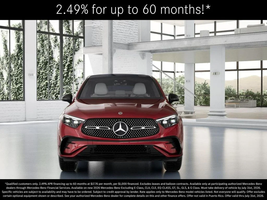 New 2026 MANUFAKTUR Patagonia Red Metallic Mercedes-Benz GLC 300 image 7