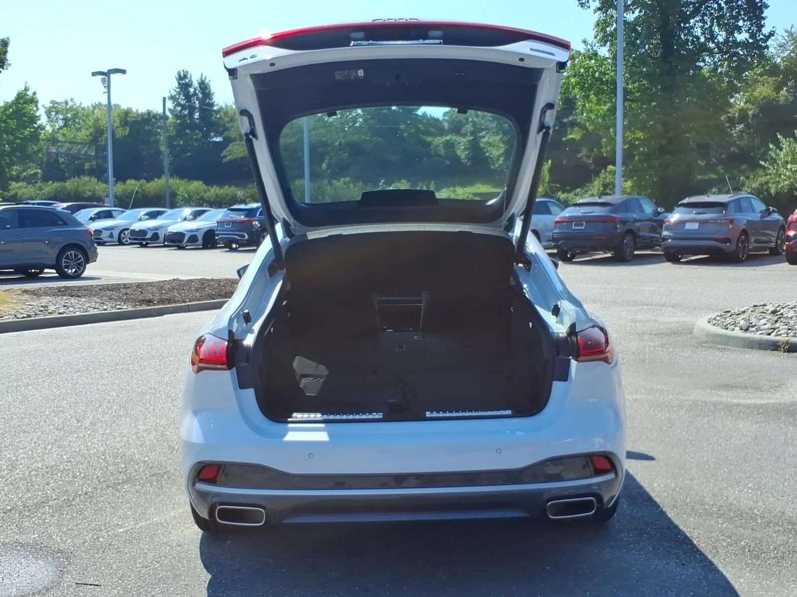 Certified Used 2025 Glacier White Metallic Audi Premium Plus image 30