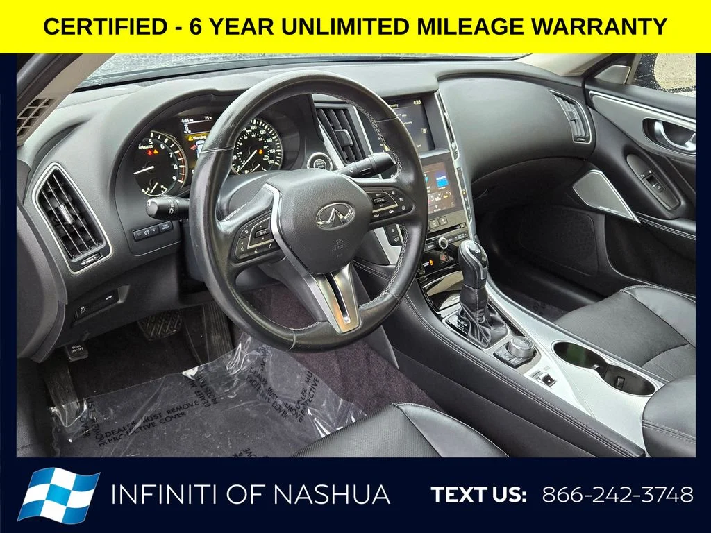 Certified Used 2023 Black INFINITI LUXE image 4