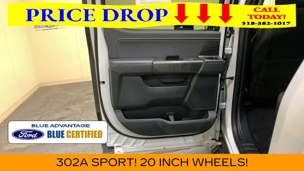 Certified Used 2022 White Metallic Ford XLT image 24