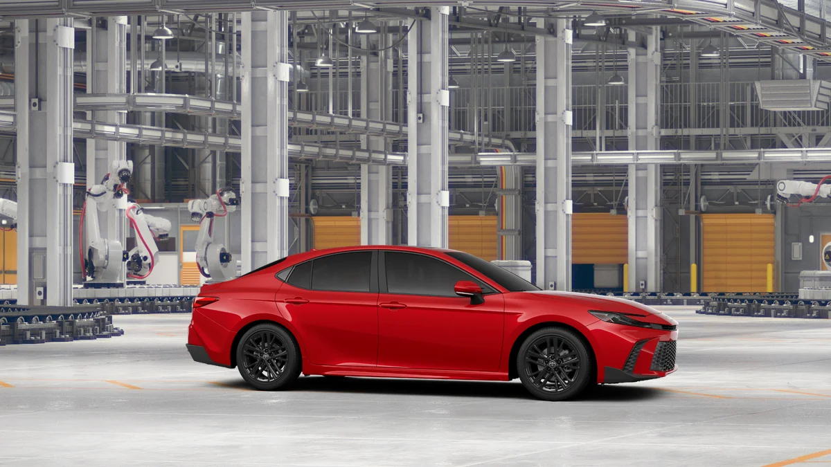 New 2027 Supersonic Red Toyota SE image 13