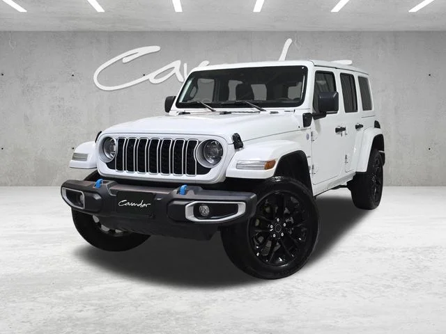 Used 2024 White Jeep Sahara 4xe image 1