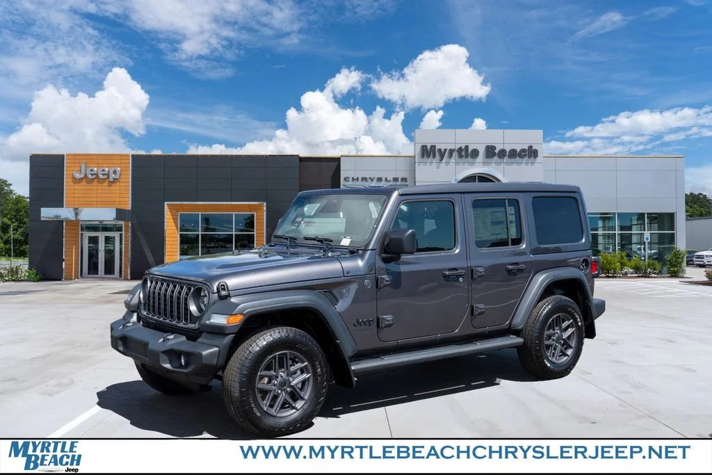 New 2026 Granite Crystal Metallic Clear-Coat Exterior Paint Jeep Sport S image 1