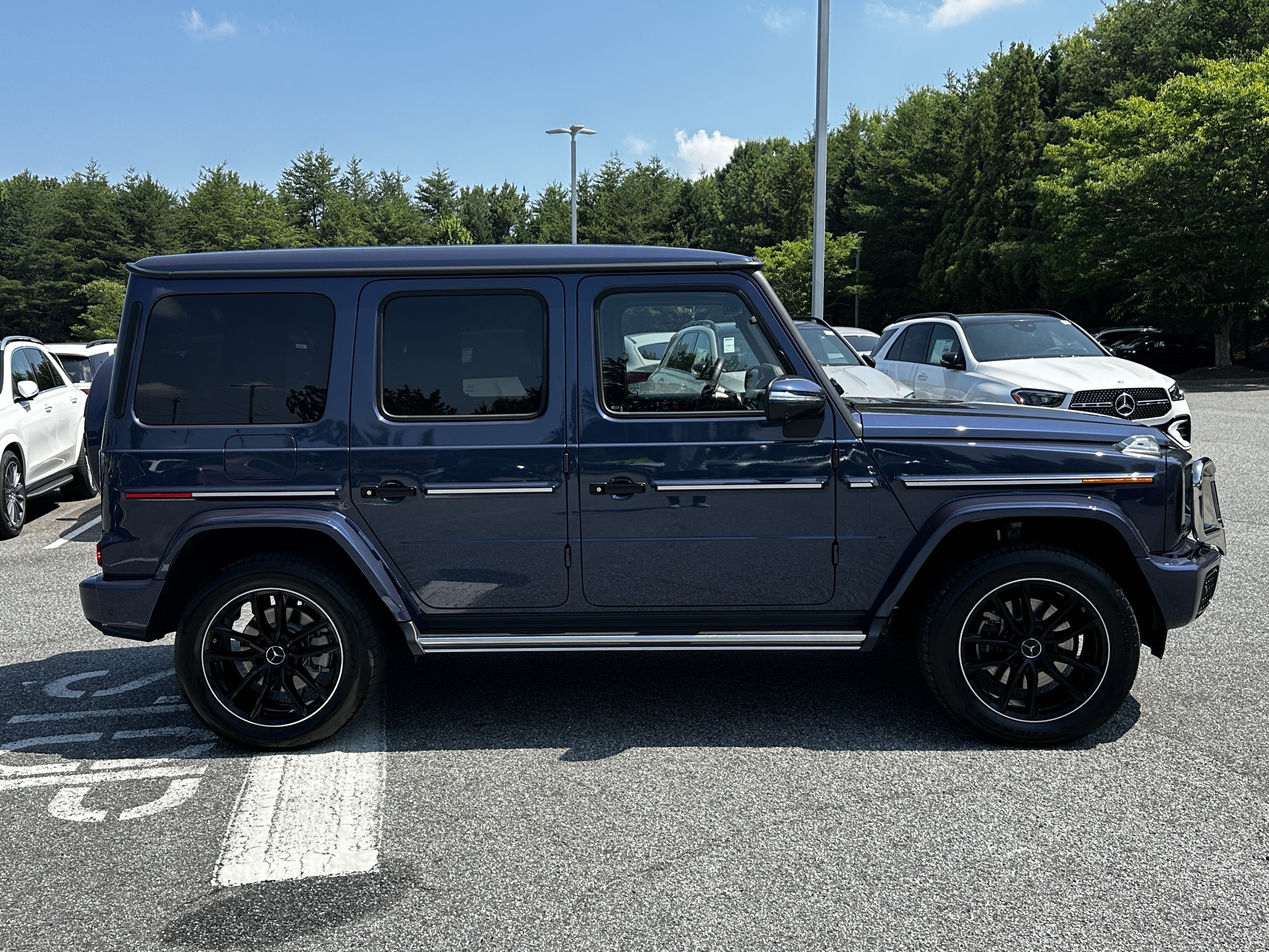 Certified Used 2025 Blue Mercedes-Benz G 550 image 9