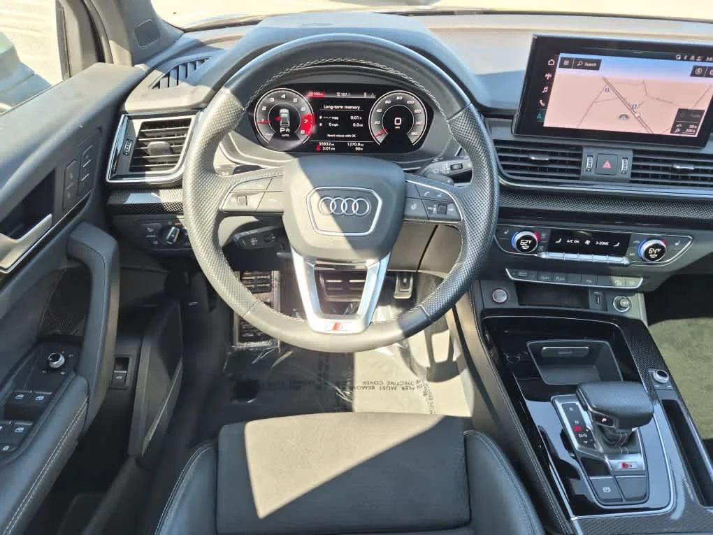 Used 2022 Mythos Black Metallic Audi Premium Plus image 8