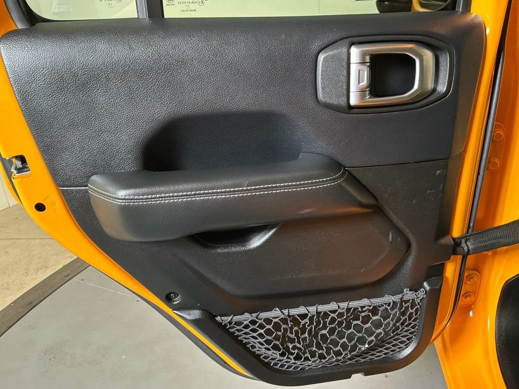 Used 2018 Yellow Jeep Unlimited Sahara image 16