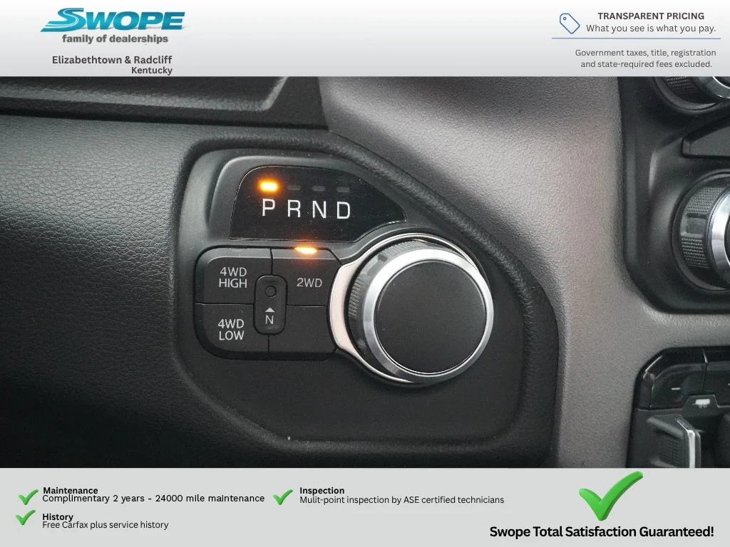 Used 2024 Bright White Clearcoat Ram Big Horn image 19
