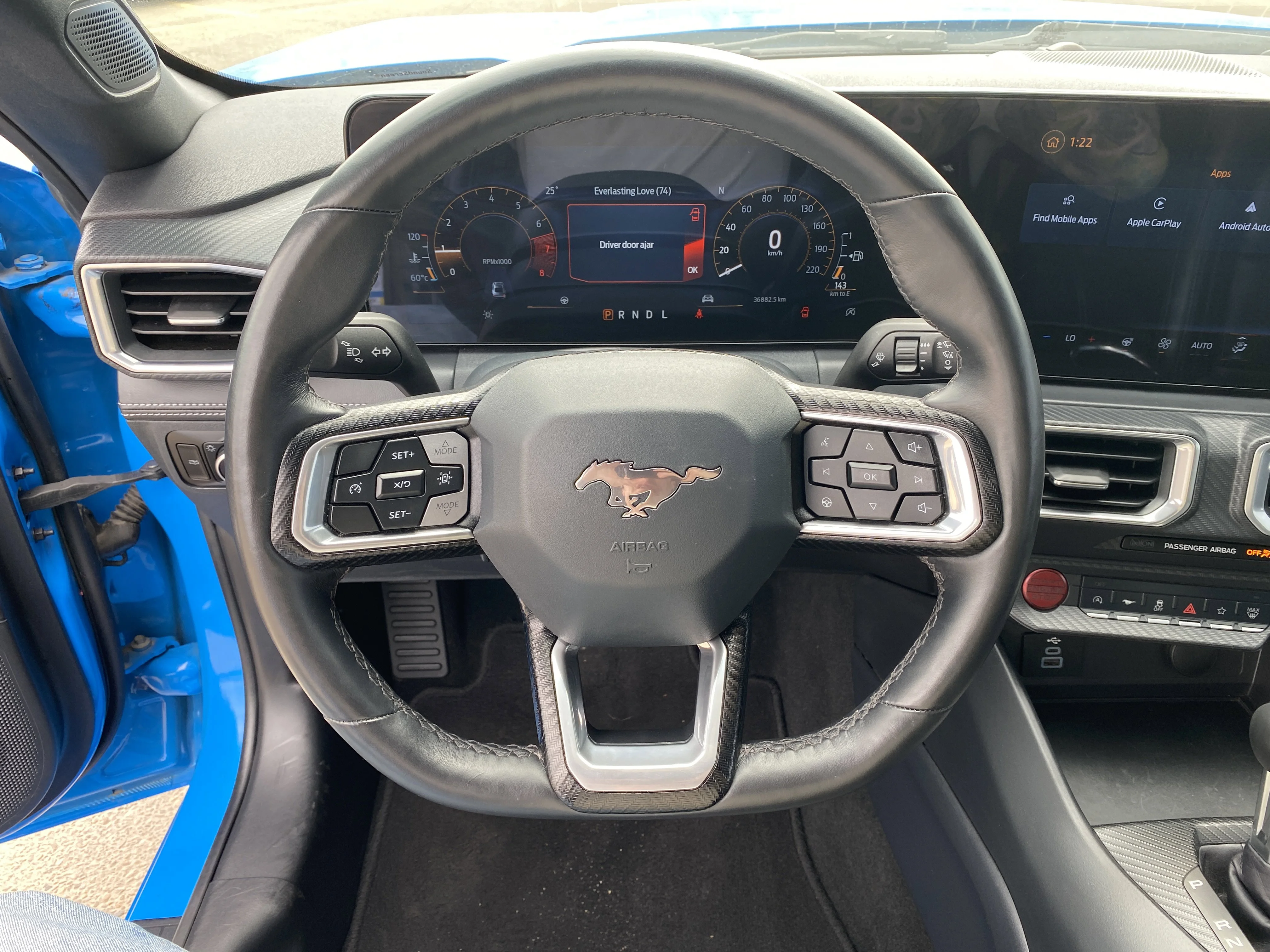 Certified Used 2025 Blue Ford EcoBoost Convertible * AUTO HIGH BEAM * BLIND SPOT MONITORING * image 10