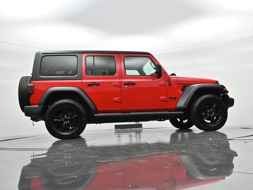 Used 2019 Red Jeep Unlimited Sport Altitude image 22