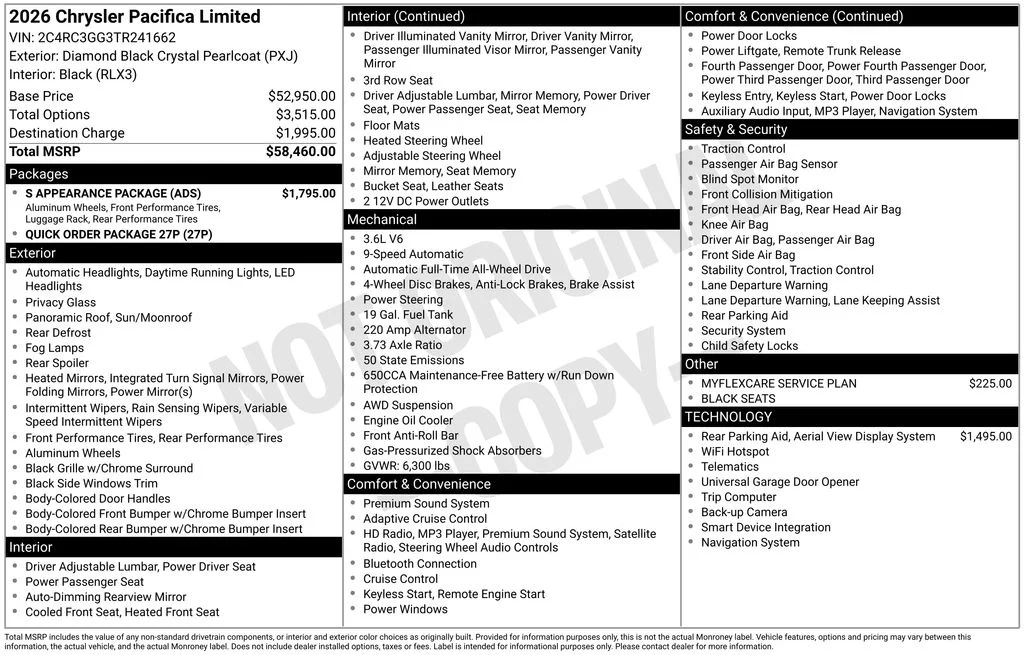 2026 Chrysler Pacifica Limited - Photo 39