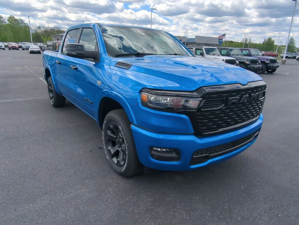 New 2026 Hydro Blue Pearl-Coat Exterior Paint RAM Big Horn/Lone Star image 2