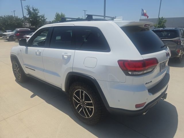 Used 2020 White Jeep Trailhawk image 4