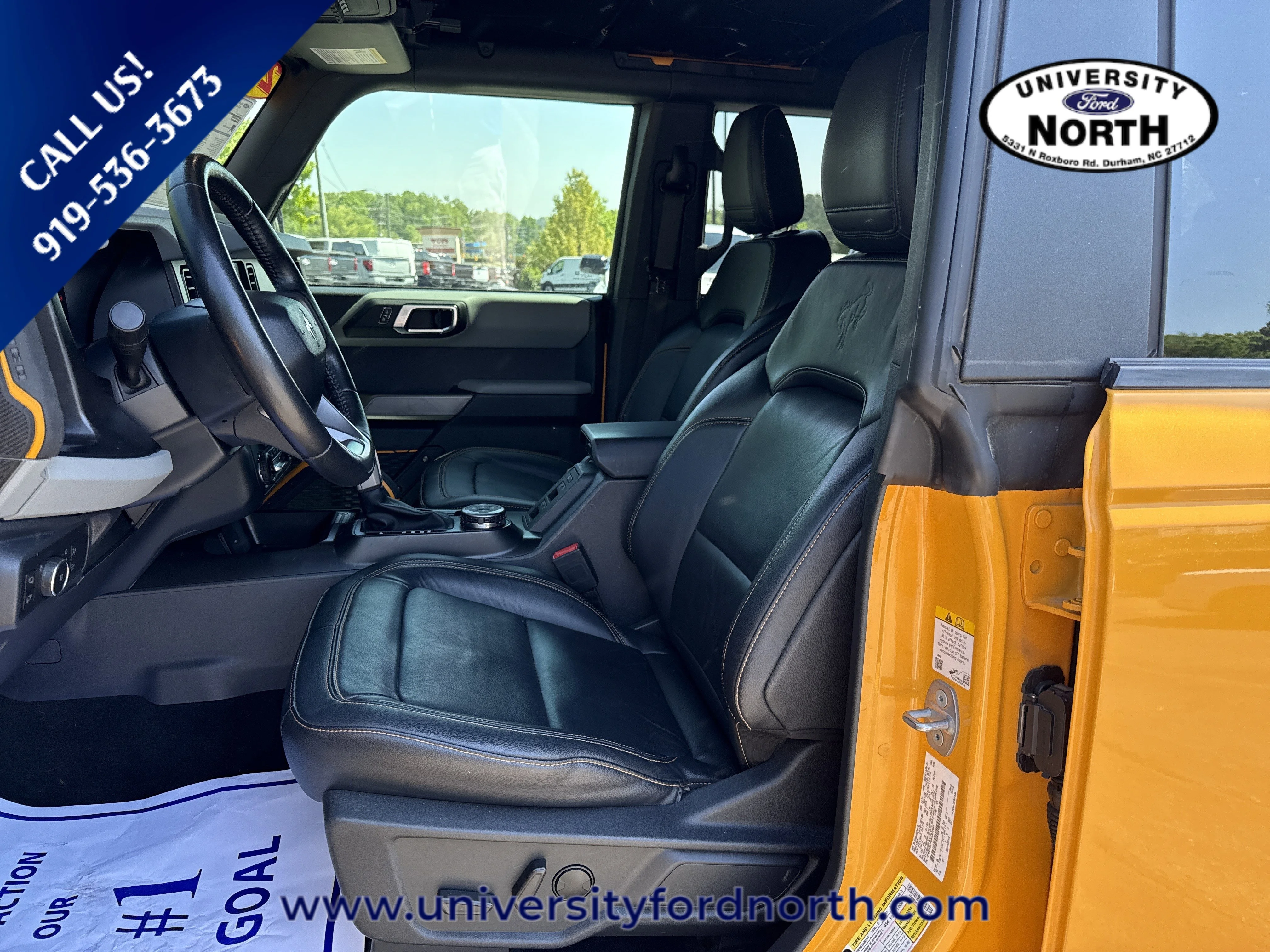 Used 2022 Cyber Orange Metallic Tricoat Ford Badlands image 17