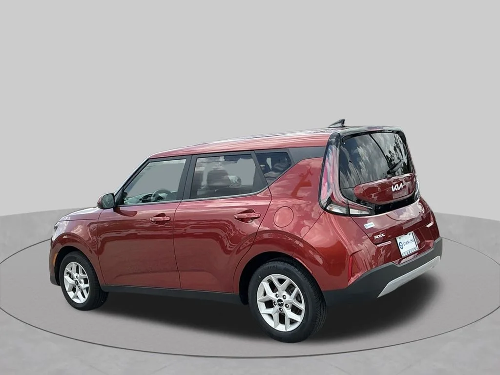 Used 2024 Orange Kia LX image 4