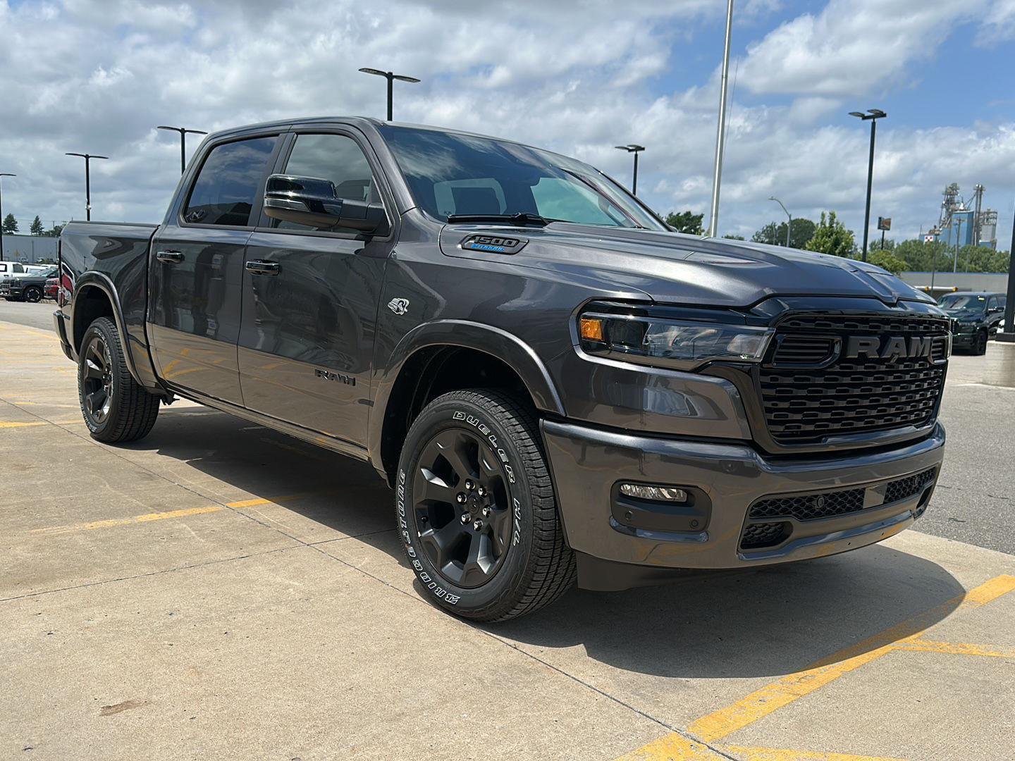 New 2026 Granite Crystal Metallic Clear-Coat Exterior Paint RAM Big Horn image 6