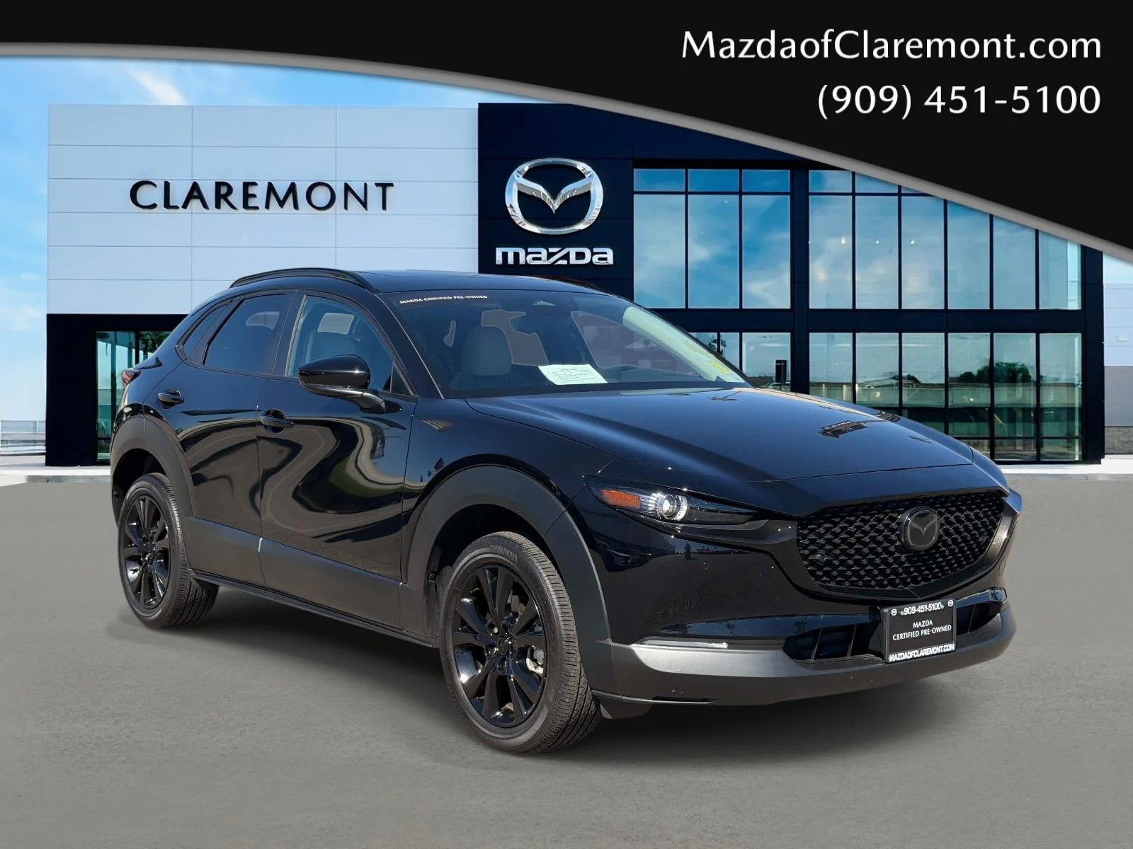 Certified Used 2026 JET BLACK MICA Mazda 2.5 S Aire Edition AWD image 1
