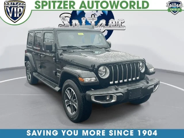 Used 2023 Black Jeep Sahara image 1