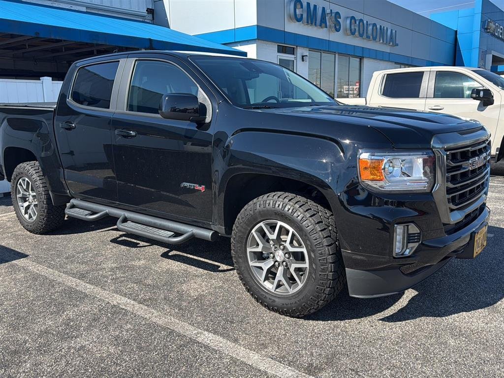 Used 2022 BLACK GMC AT4 image 1