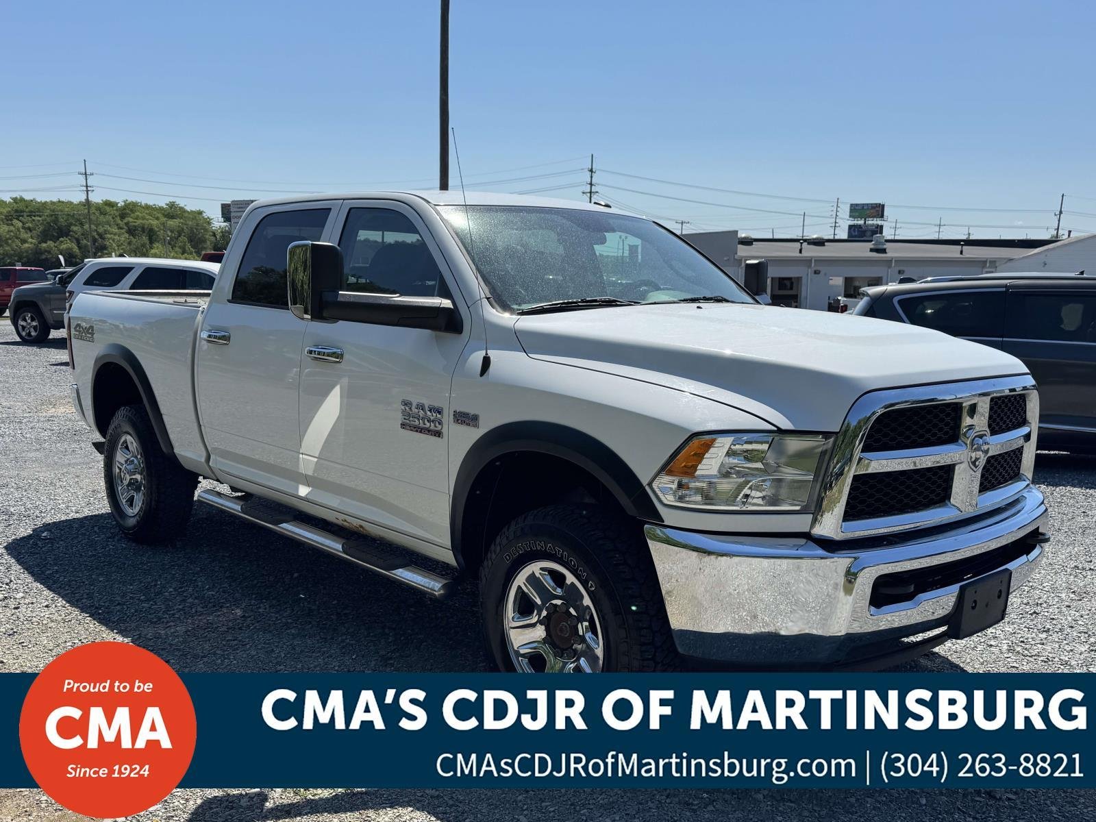 Used 2018 Bright White Clearcoat Ram Tradesman image 1