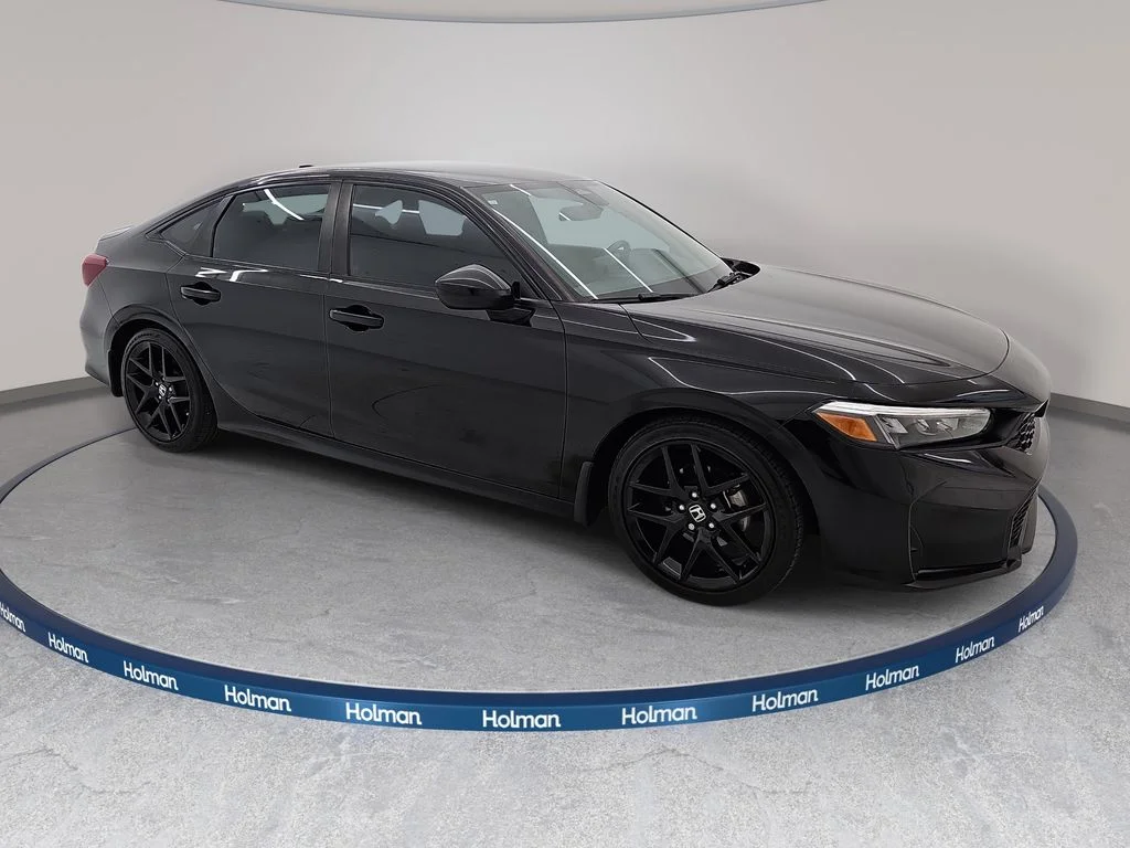 Certified Used 2025 Crystal Black Pearl Honda Sport image 5