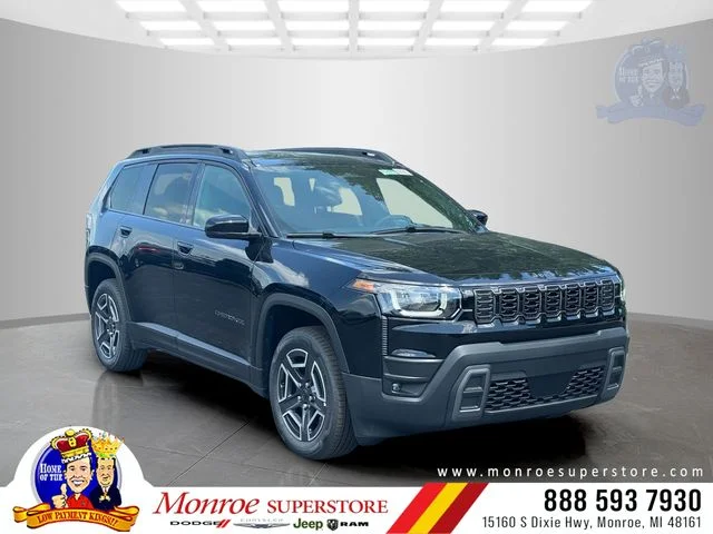 New 2026 Diamond Black Crystal Pearl-Coat Exterior Paint Jeep Limited image 1