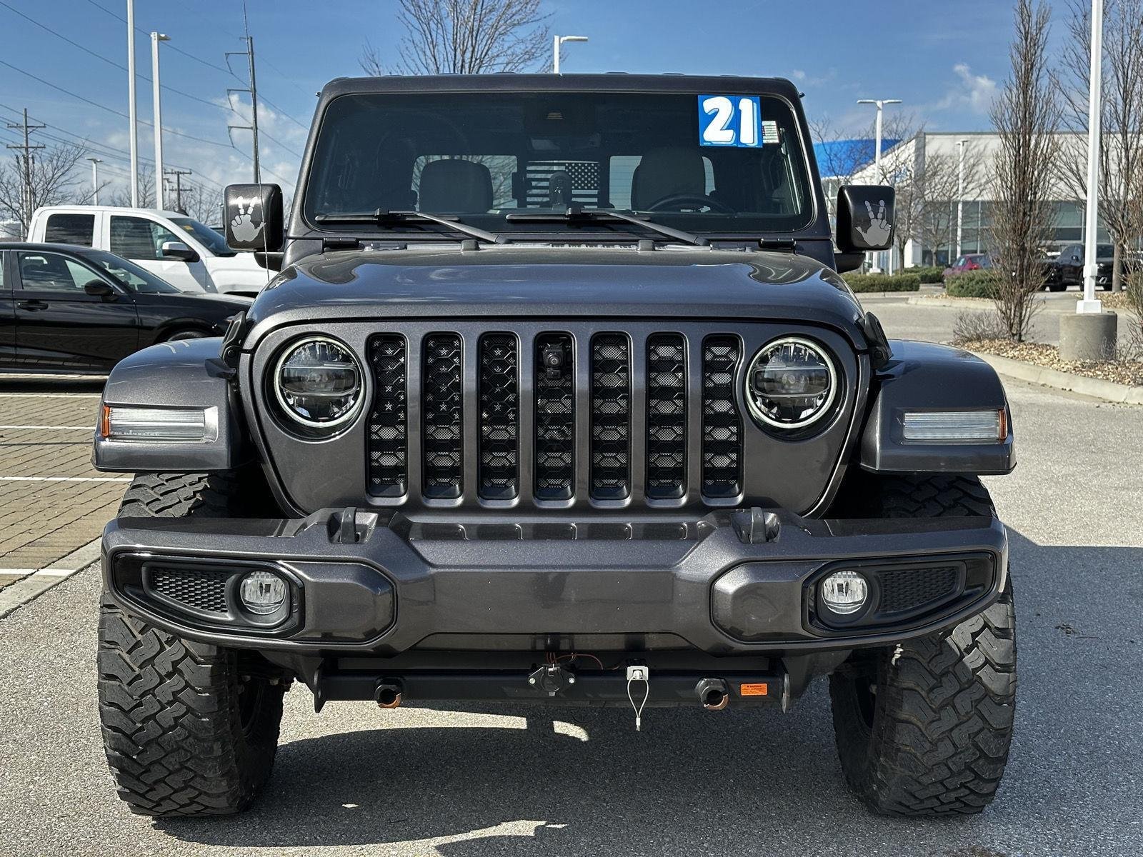 Used 2021 Jeep Gladiator High Altitude with VIN 1C6HJTFG5ML556600 for sale in Kansas City