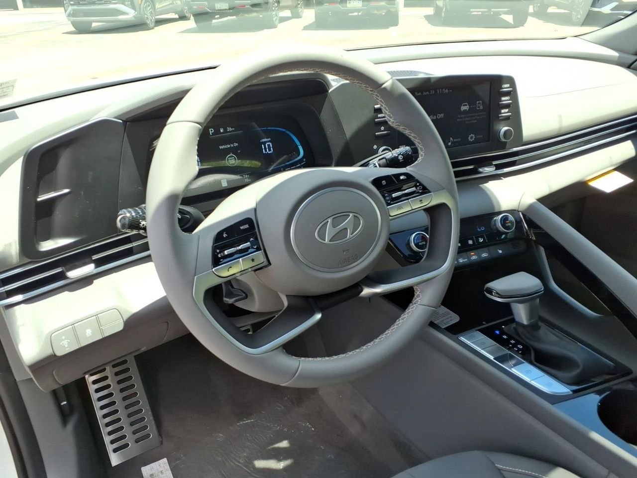New 2026 Serenity White Hyundai SEL Sport Premium image 6