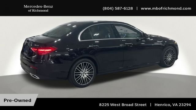 Certified Used 2023 Black Mercedes-Benz C 300 image 2
